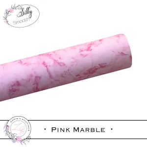 ⋅ Pink Marble ⋅ Silky Smooth Vegan Faux Leather