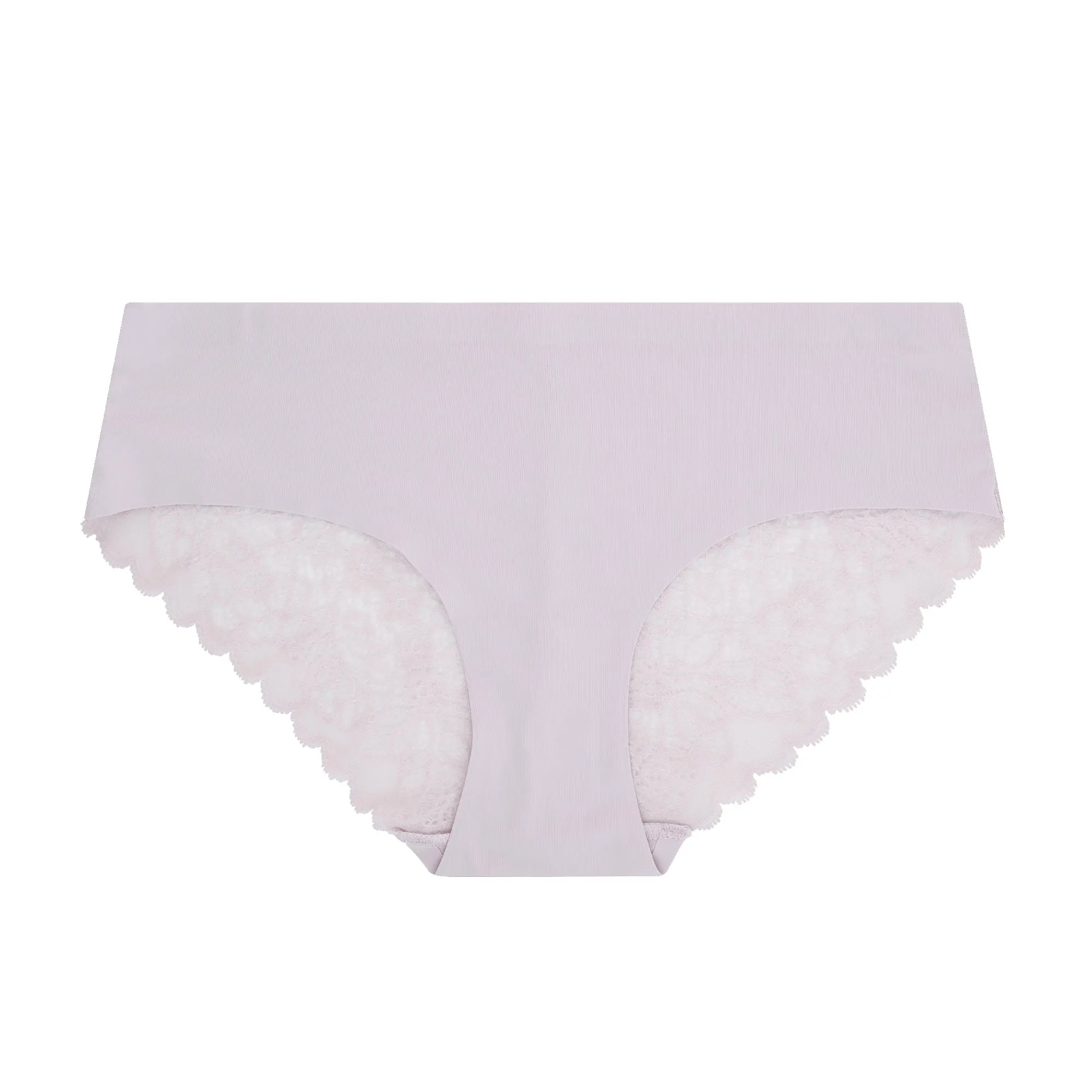 10 Pack No Show Lace Back Hipsters