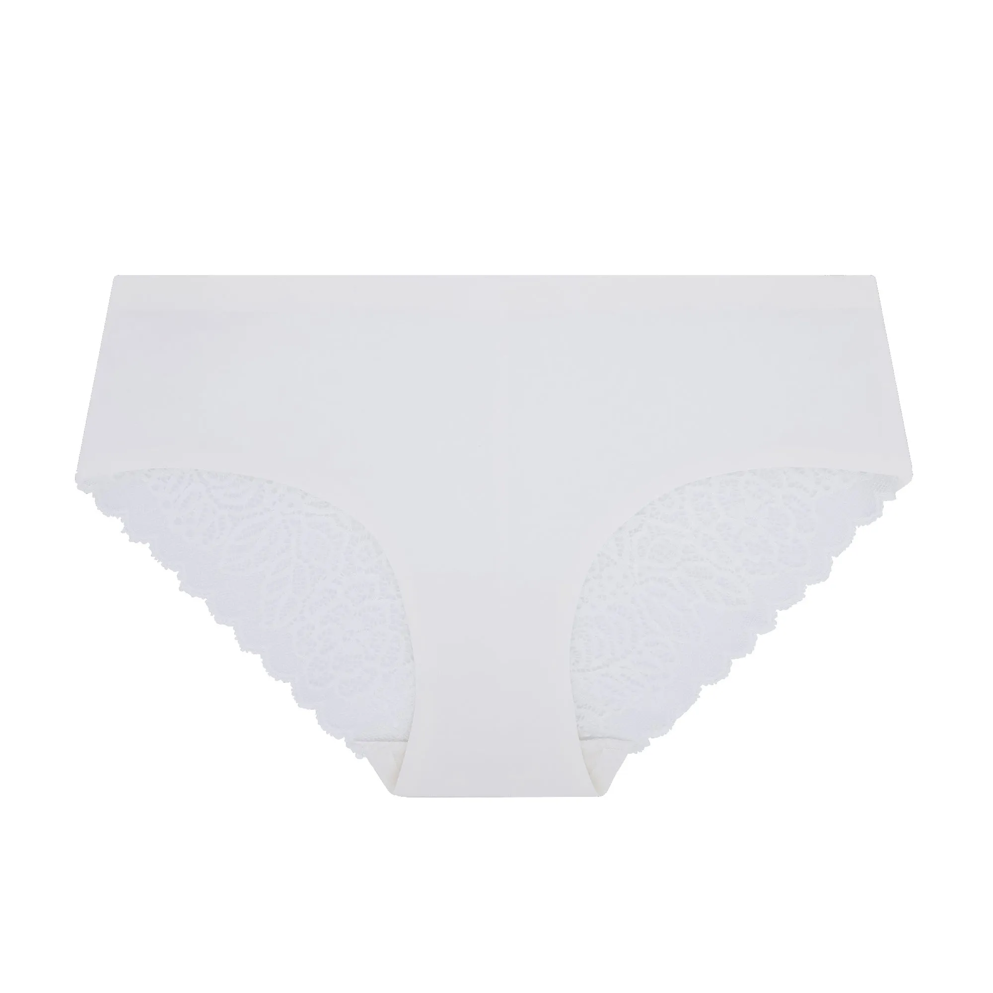 10 Pack No Show Lace Back Hipsters