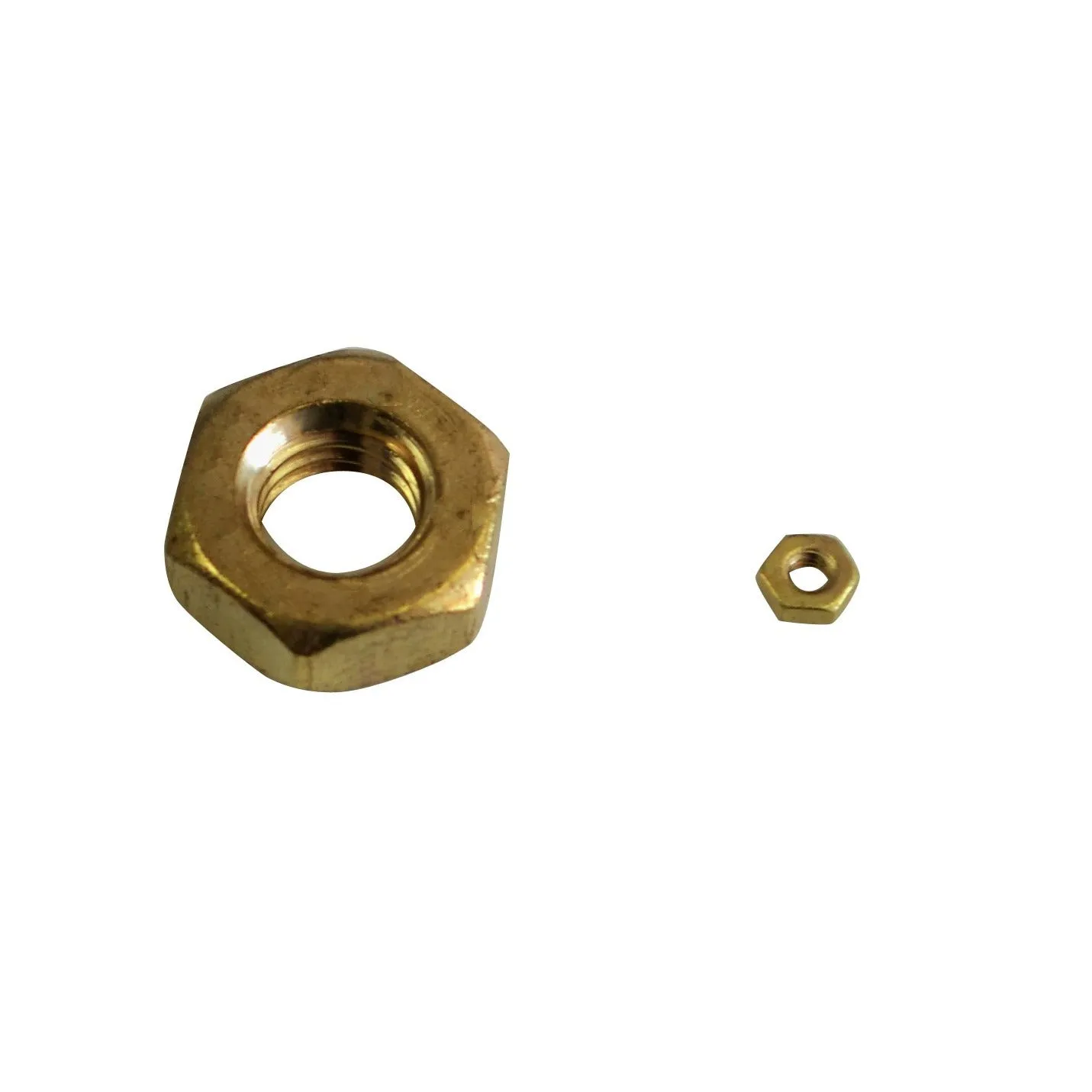280pc Hex Metric Brass Nuts Grab Kit Assortment