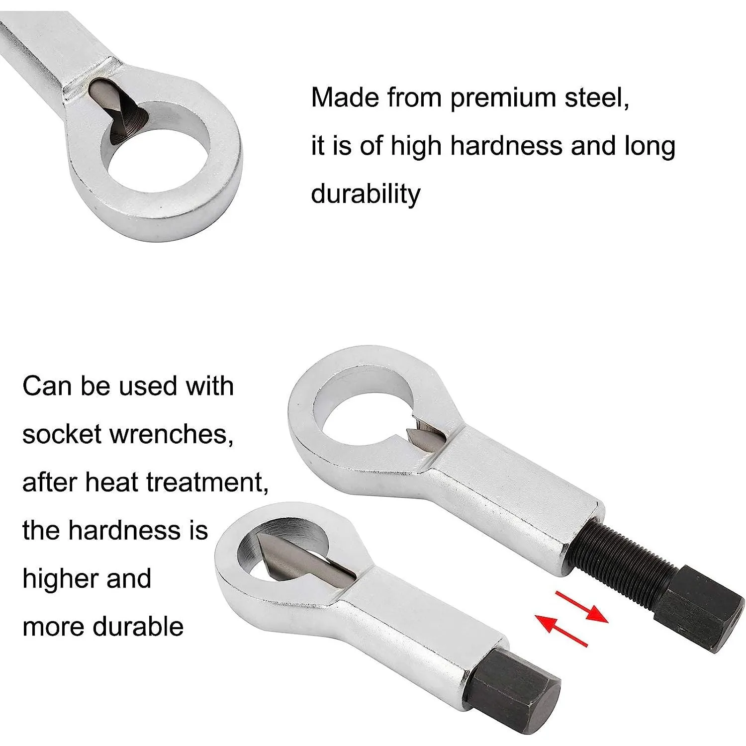 4 Piece Nut Splitter Cracker Separator Set