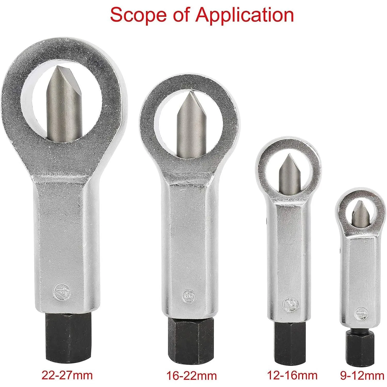 4 Piece Nut Splitter Cracker Separator Set