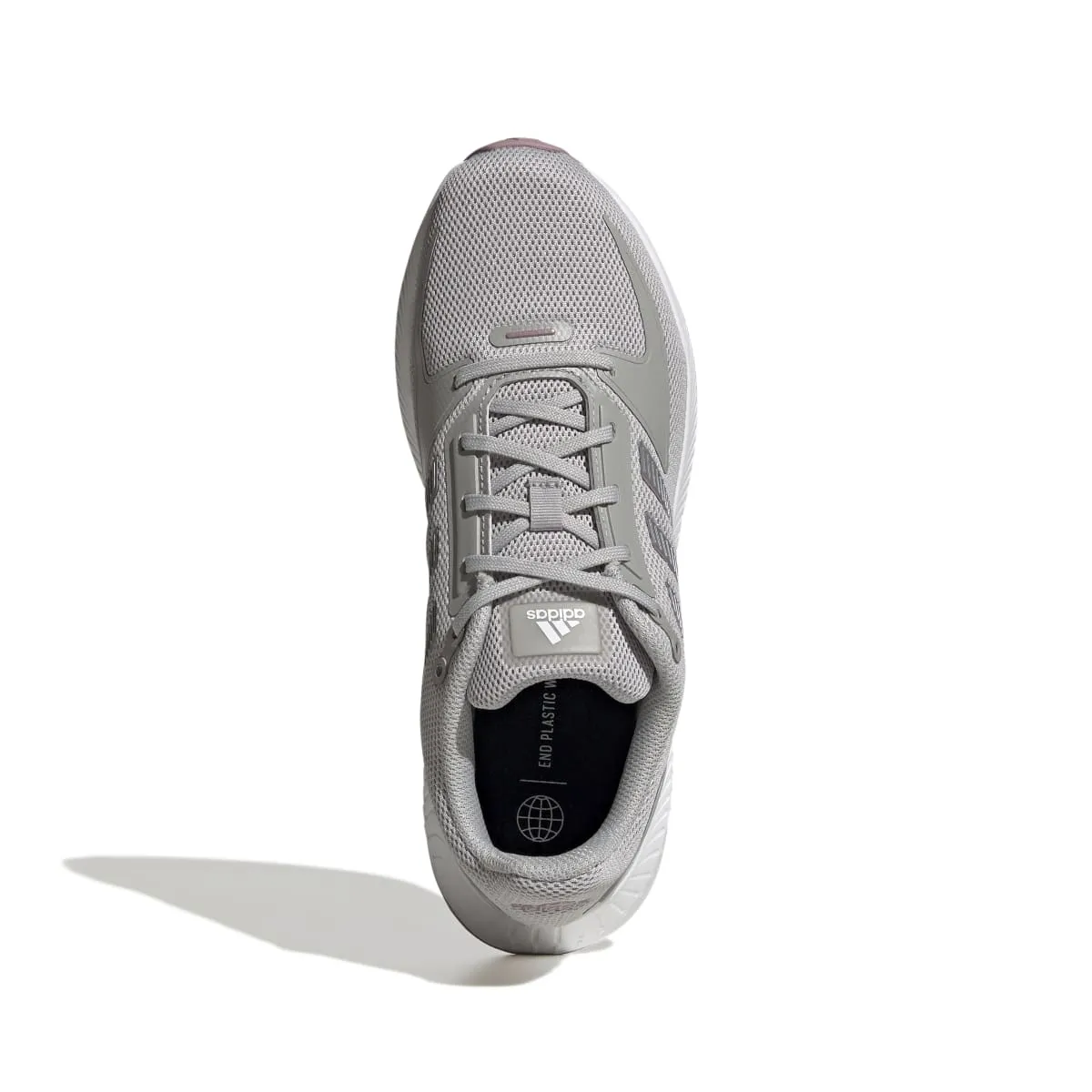 ADIDAS GV9570 RUNFALCON 2.0 WMN'S (Medium) Gray/Gray/Metallic Mesh Running Shoes