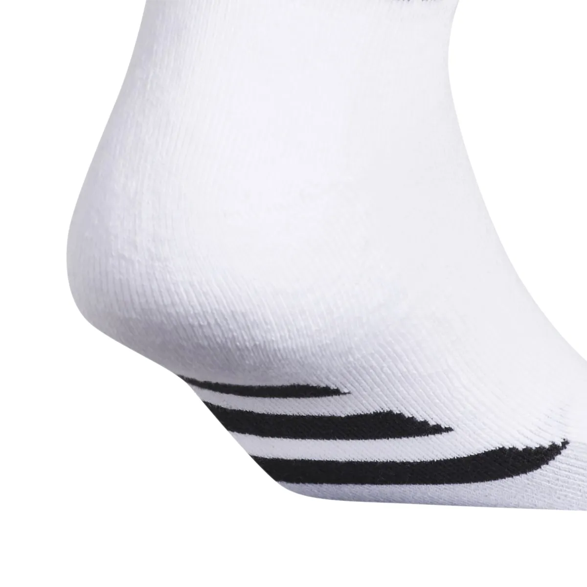 adidas Men's Cushioned Low-Cut Socks 3 Pack (White)