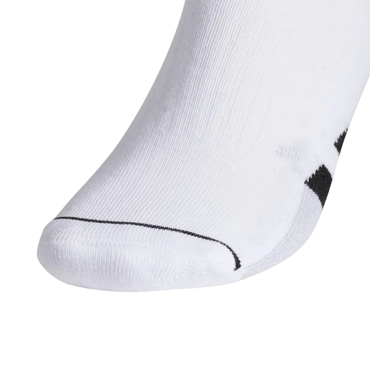 adidas Men's Cushioned Low-Cut Socks 3 Pack (White)