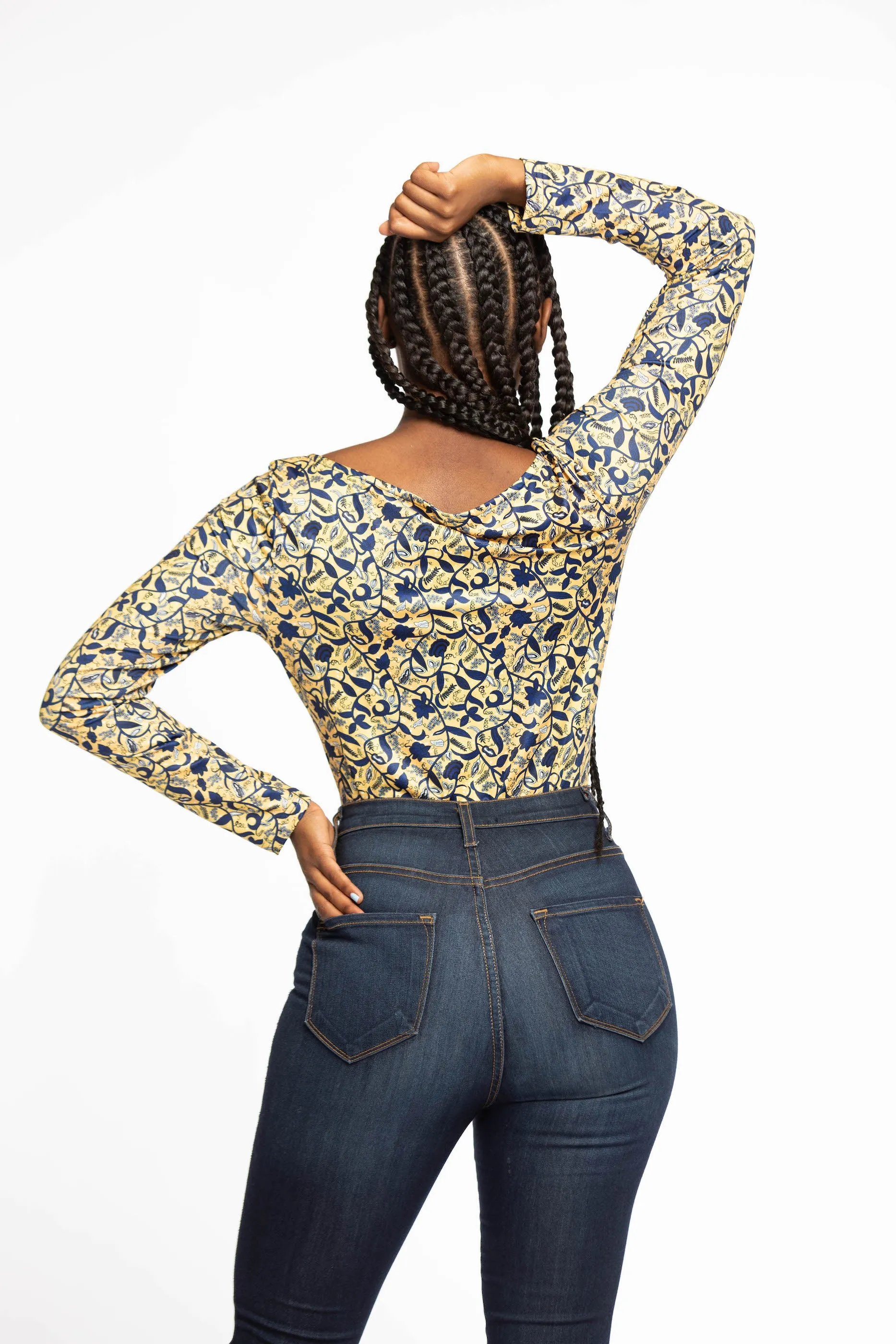 Akuba African Print Bodysuit