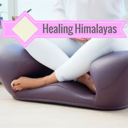 Alexia Meditation Seat - Leather - Purple