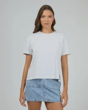 All About Eve AAE Washed Tee - Snow Marle