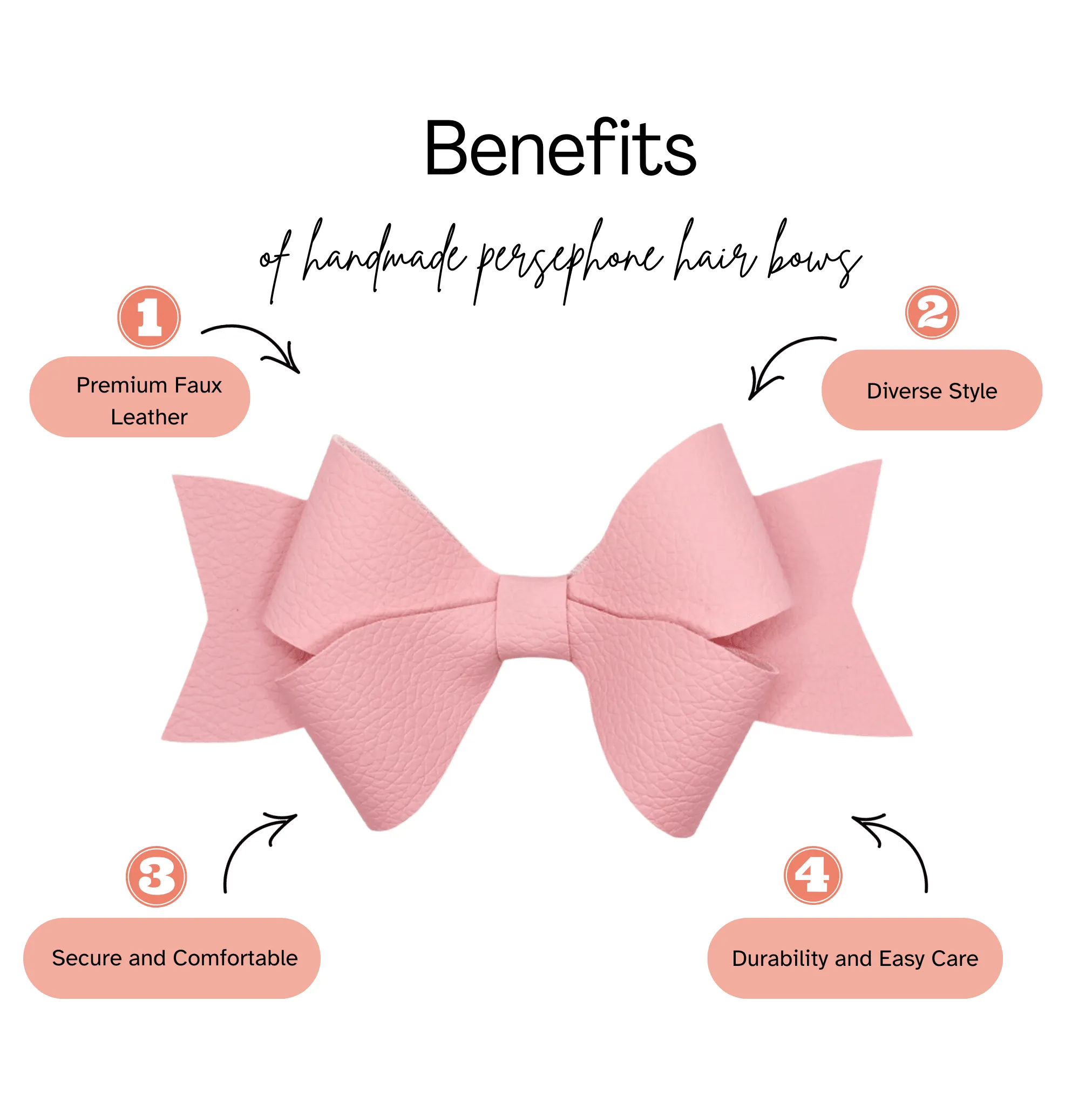 Aqua Persephone Hair Bow