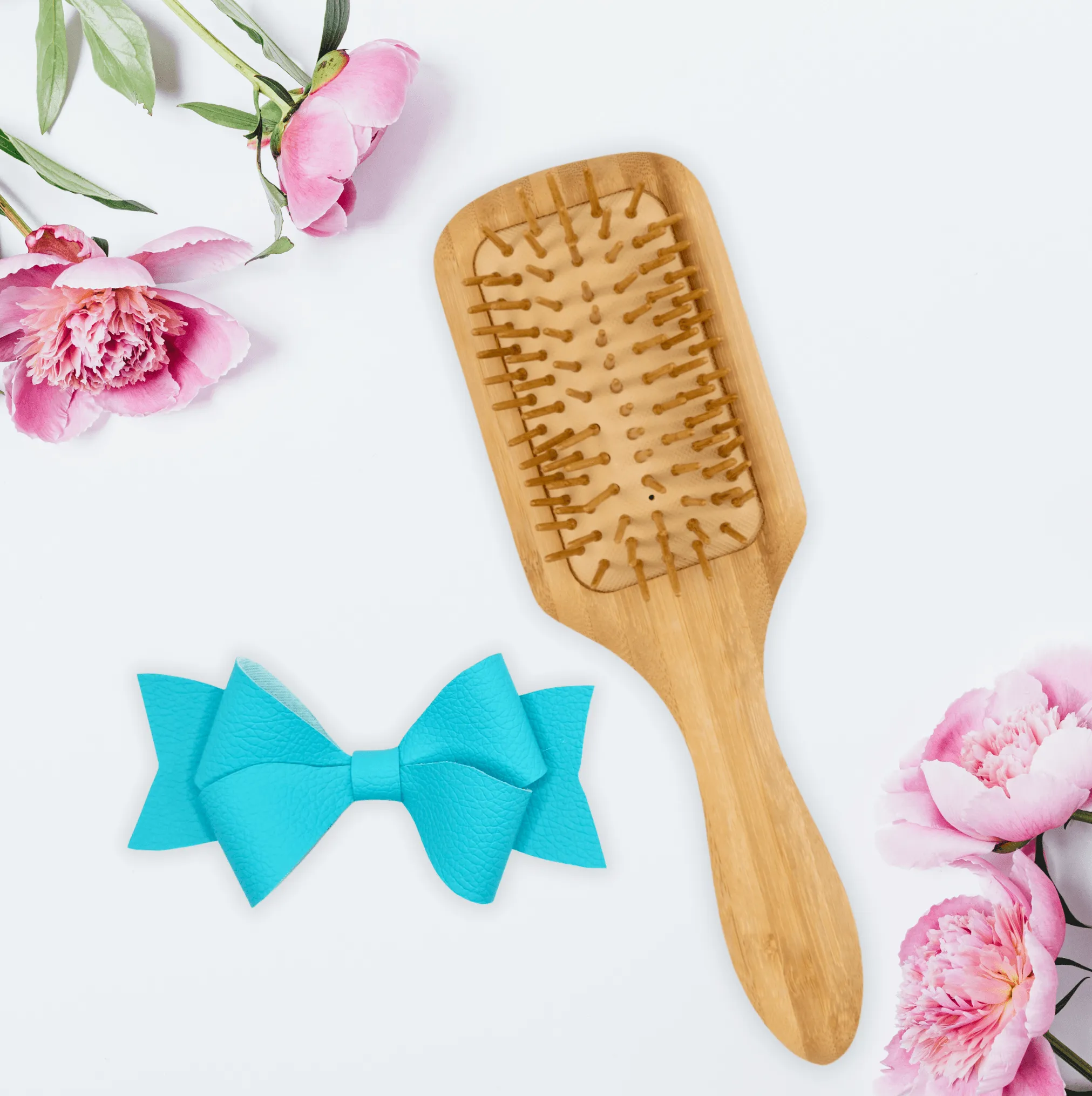 Aqua Persephone Hair Bow