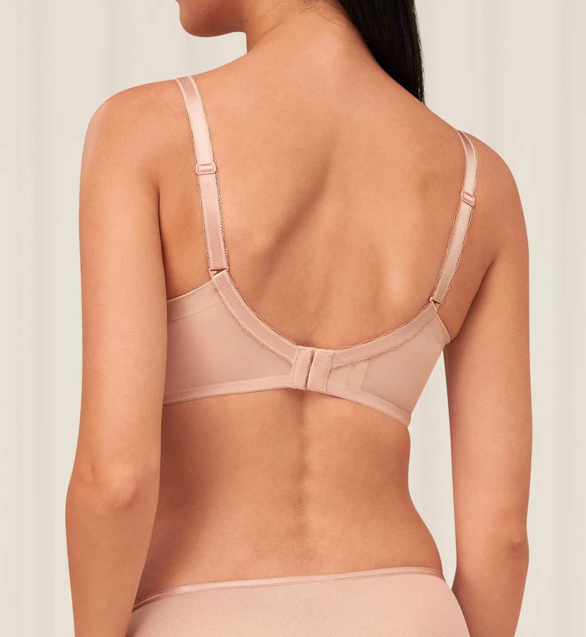 AQUA YIN YANG DEEP V WIRED PUSH-UP BRA