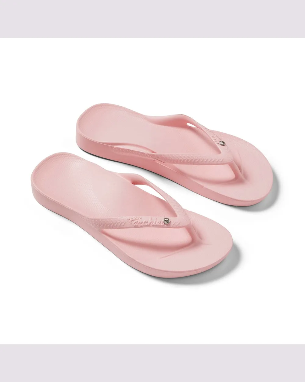 Archies Arch Support Jandals - Crystal Pink