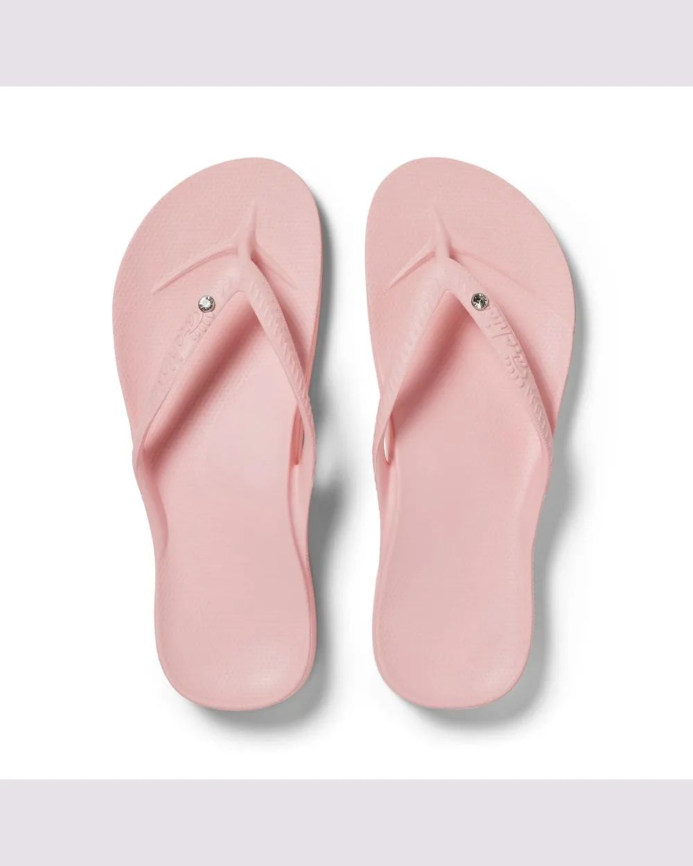 Archies Arch Support Jandals - Crystal Pink