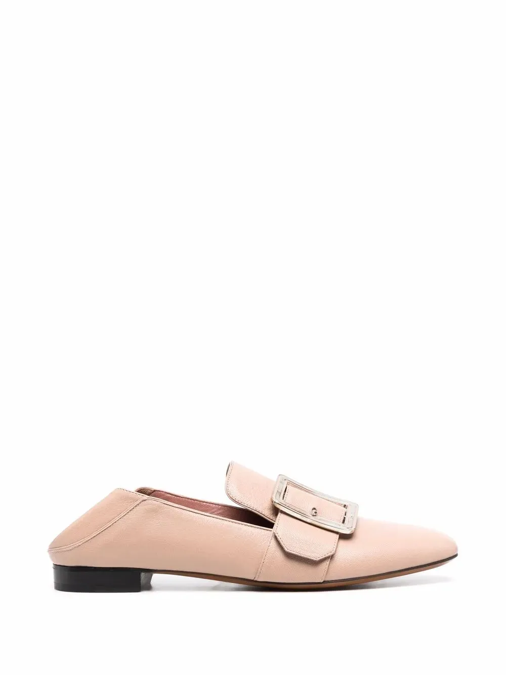 Bally buckled leather loafers