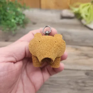 Bear Leather Animal Keychain Kits