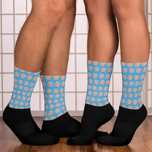 Blue Einstein Socks