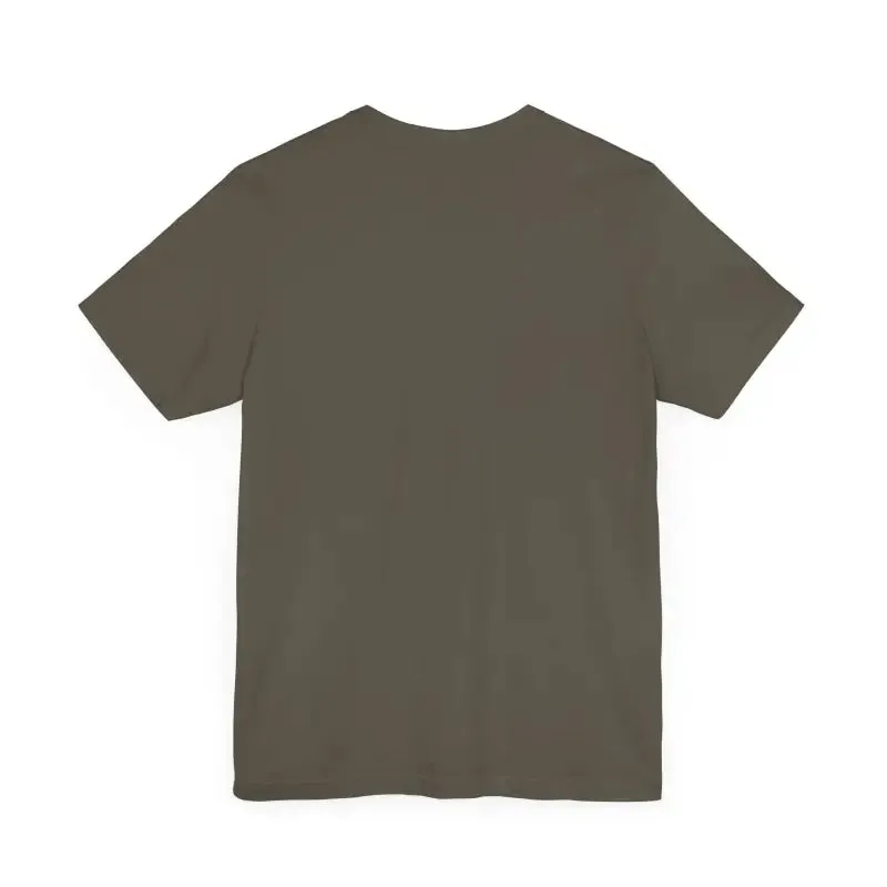 Bold Unisex Jersey Usa Sunset Design Tee