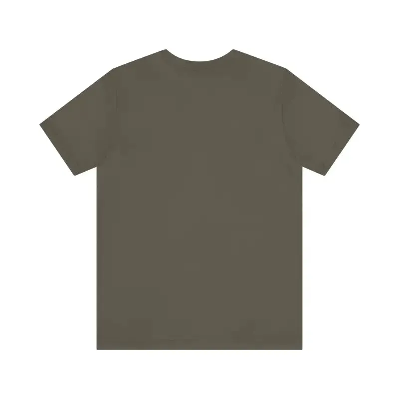 Bold Unisex Jersey Usa Sunset Design Tee