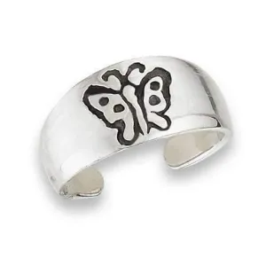 Butterfly Toe Ring