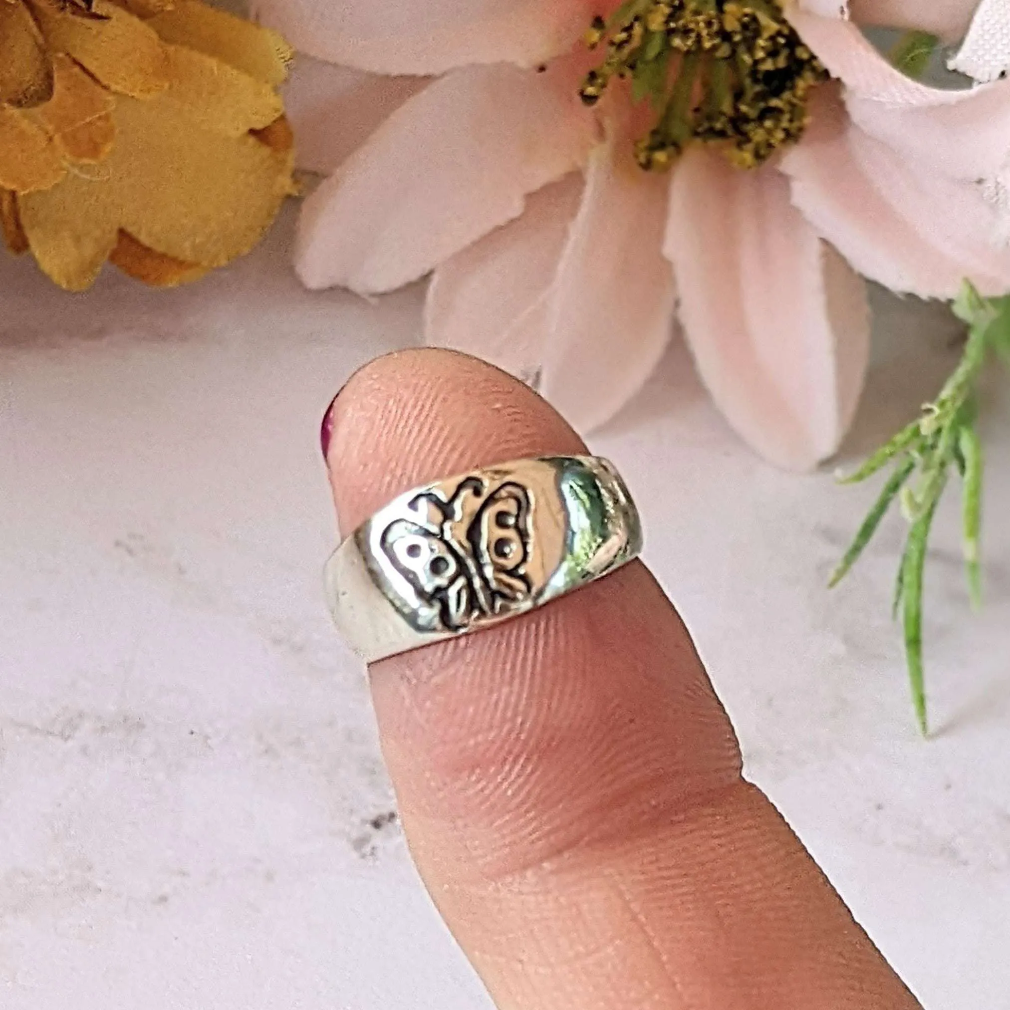 Butterfly Toe Ring