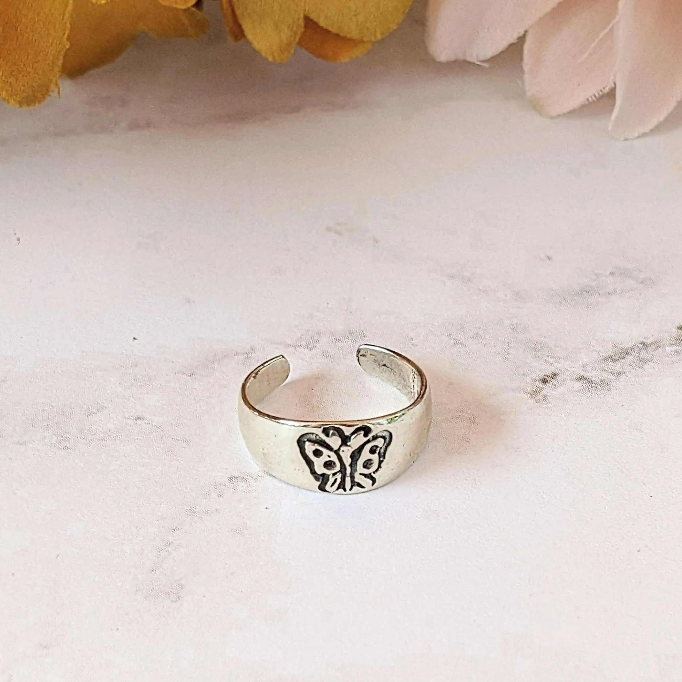 Butterfly Toe Ring