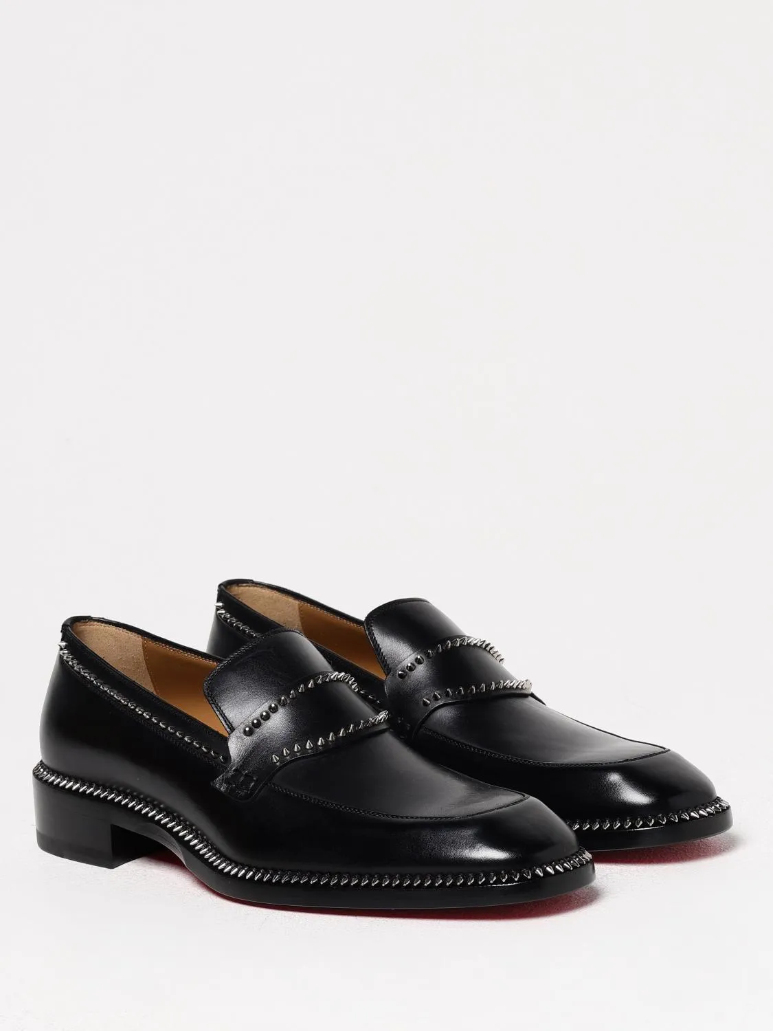 Christian Louboutin Loafers Men Black