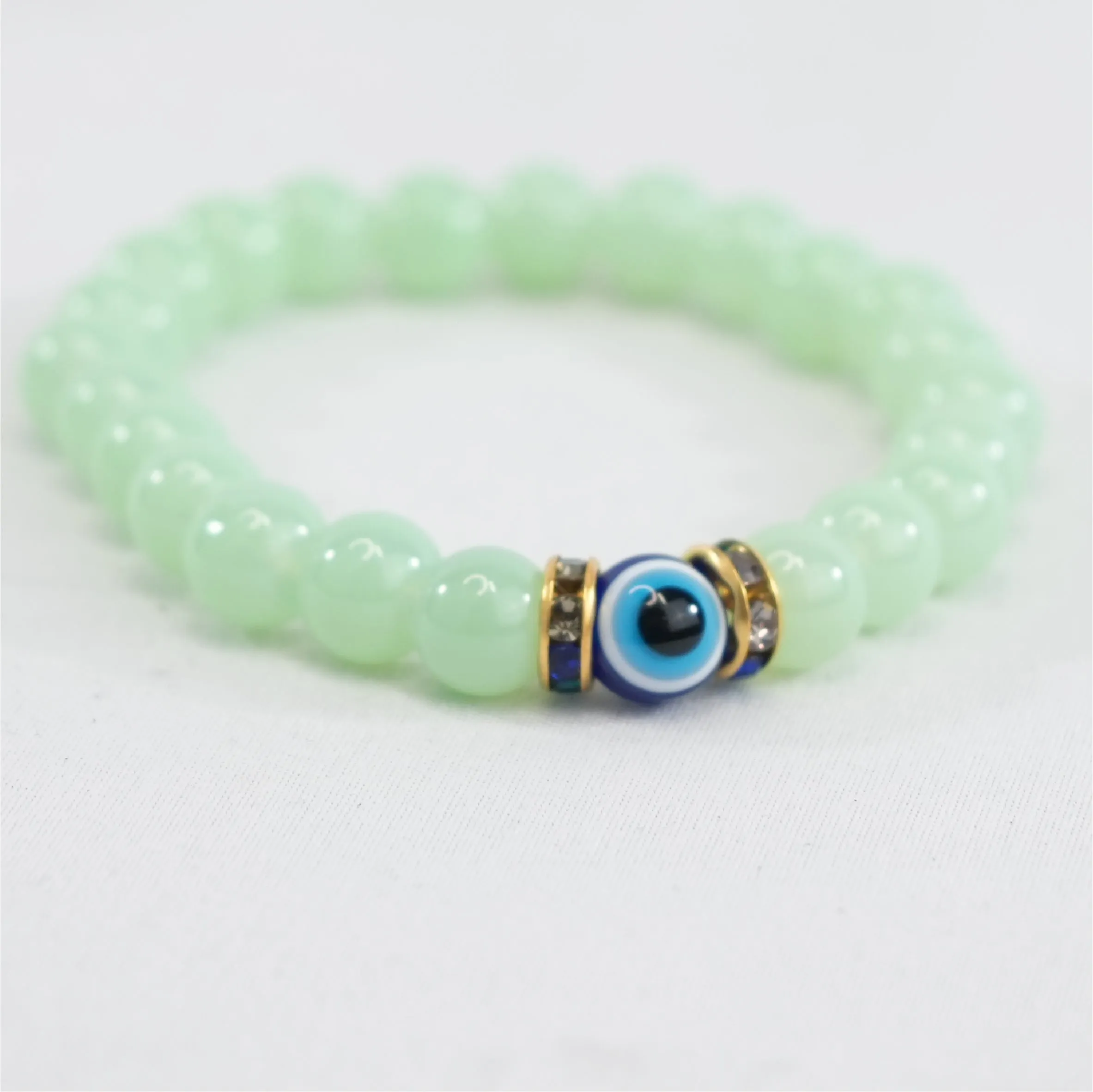 Classic Evil Eye Stretchy Bracelet: Timeless Protection