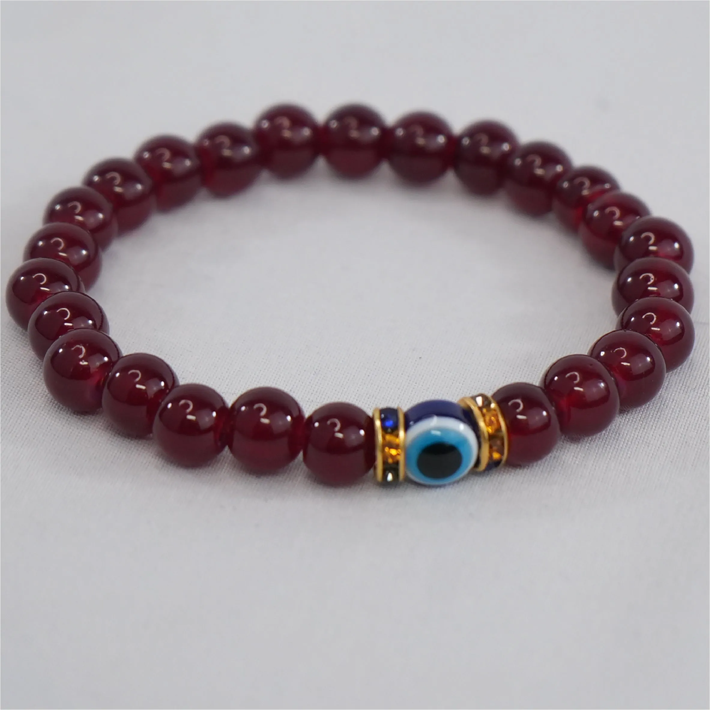 Classic Evil Eye Stretchy Bracelet: Timeless Protection