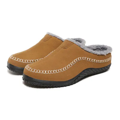 Cotton Slippers Warm In Winter Plus Velvet Cotton Shoes