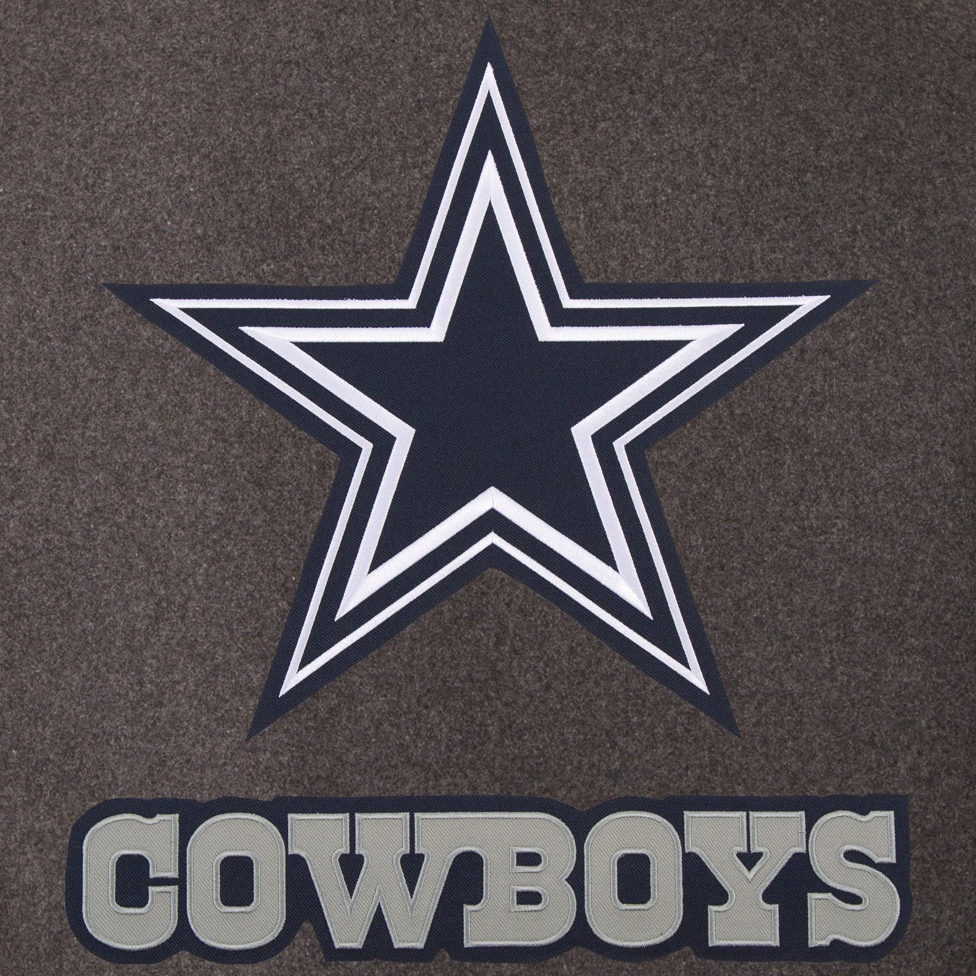 Dallas Cowboys Wool and Leather Reversible Jacket