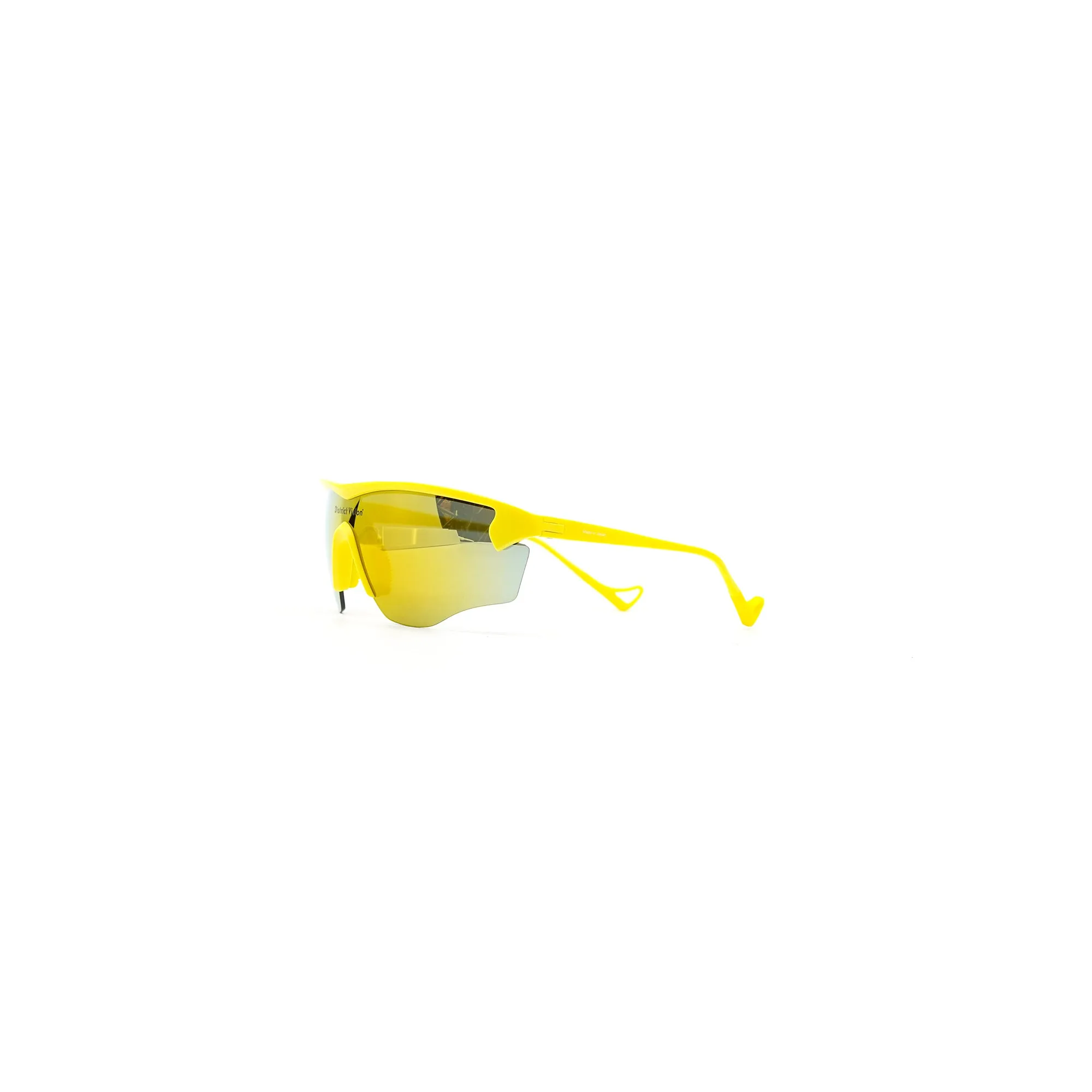District Vision Junya Racer - Canary (D  Gold Mirror Lens)