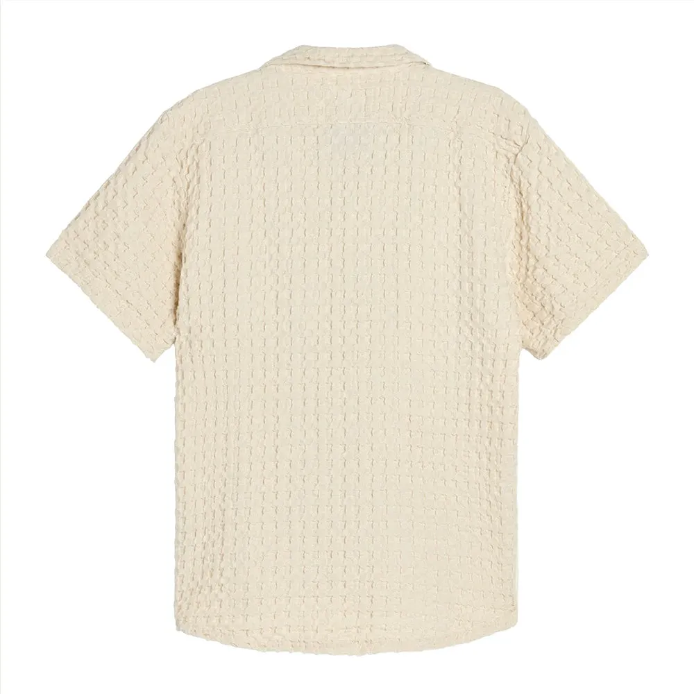 Ecru Cuba Waffle Shirt