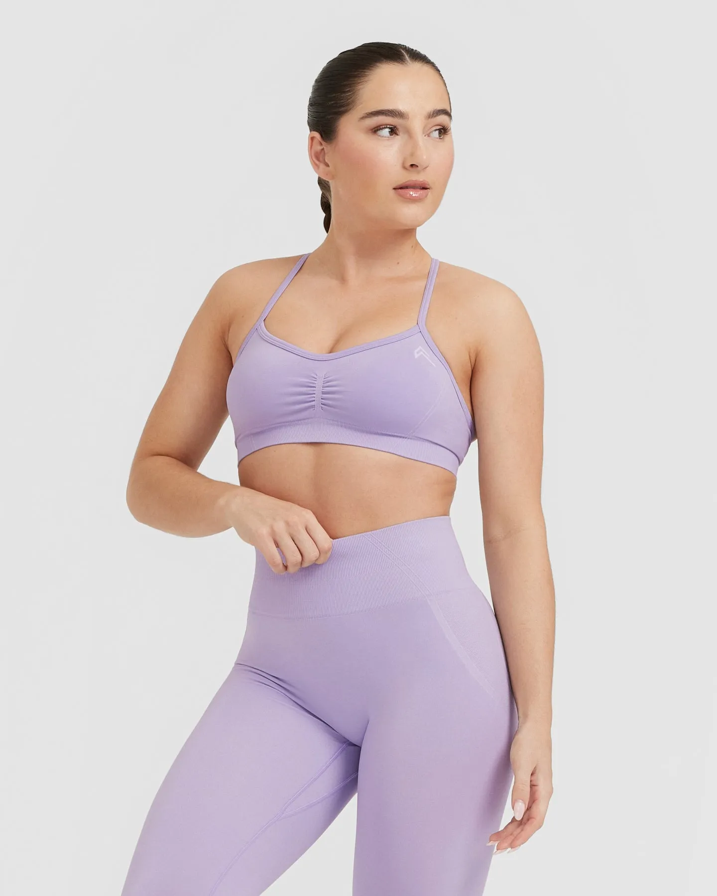 Effortless Strappy Bralette | Wisteria Purple