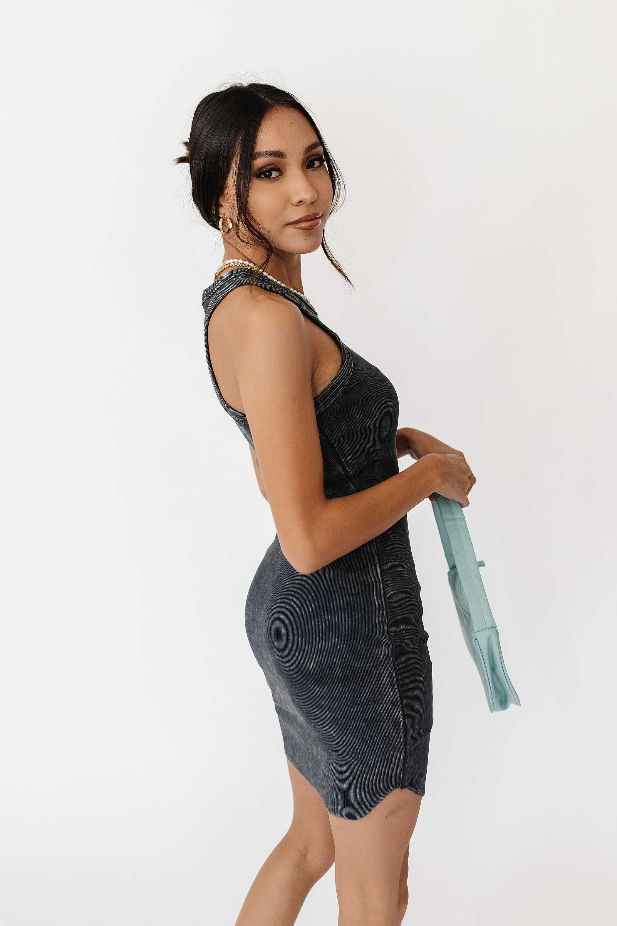 Electric Dreams Dress // Charcoal