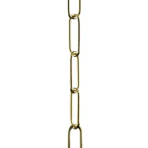 ElekTek Open Link Chain For Chandelier and Lighting Medium 38mm x 15mm Per Linear Metre