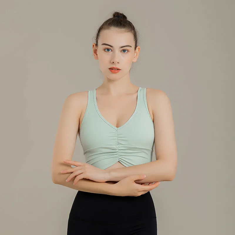 Filhot™ Lycra® Y-back Stretchy Sports Bra Up To 3XL