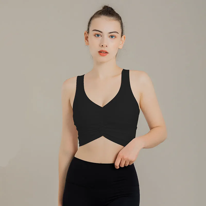 Filhot™ Lycra® Y-back Stretchy Sports Bra Up To 3XL
