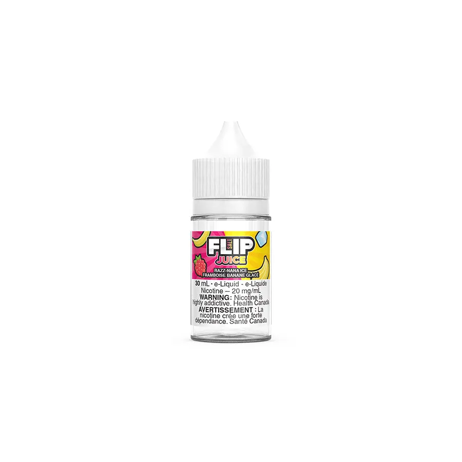 Flip Salt Nic Juice - Razz Nana Ice