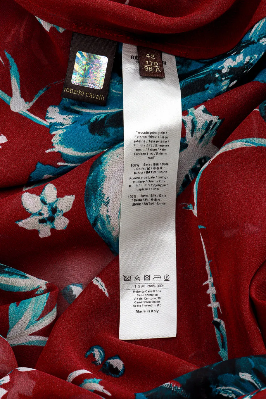 Floral Sheer Silk Caftan