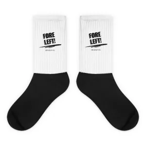 FORE LEFT! Socks