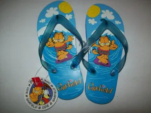 Garfield Flip Flops Blue