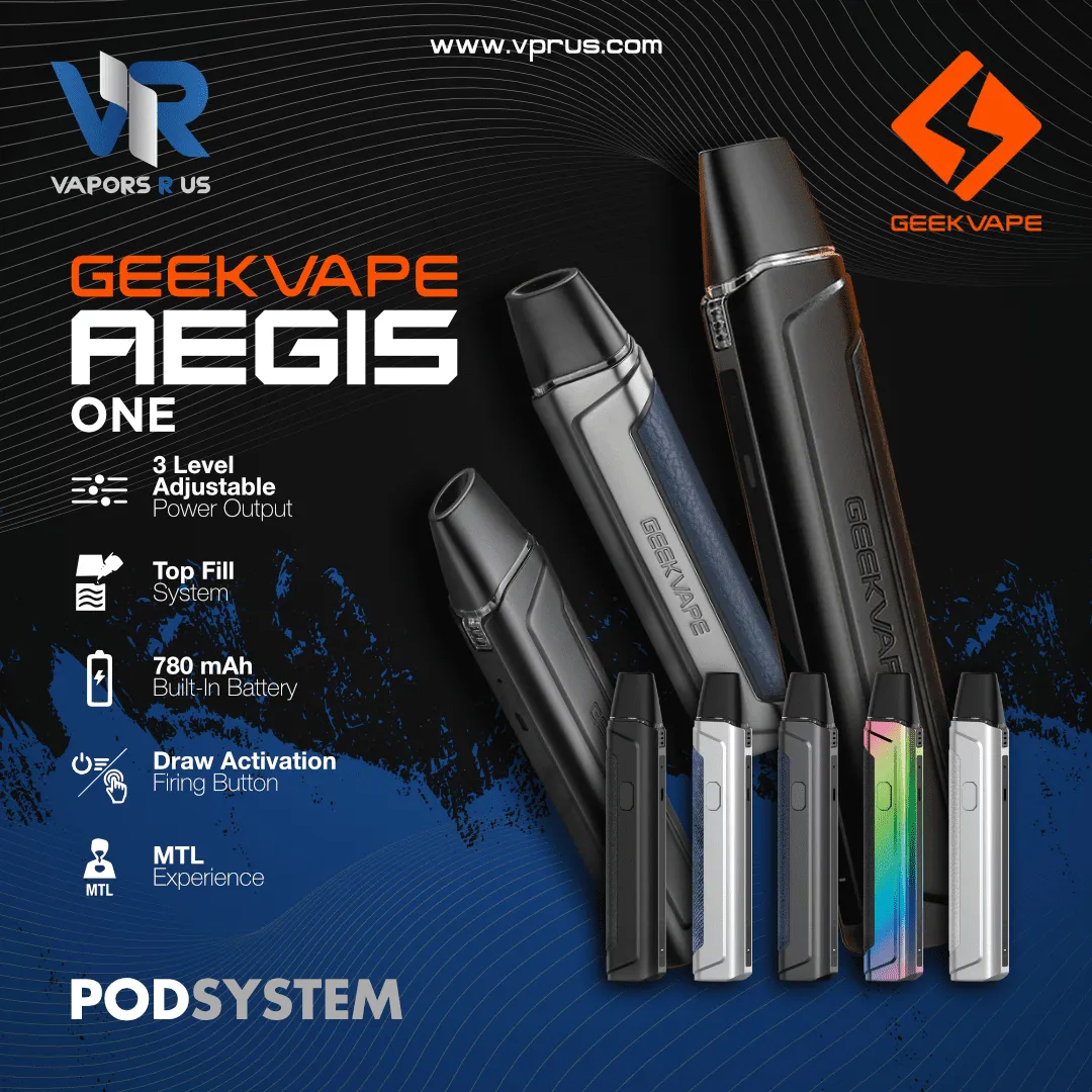 GEEKVAPE - AEGIS One Pod System Kit 780mAh 2ml