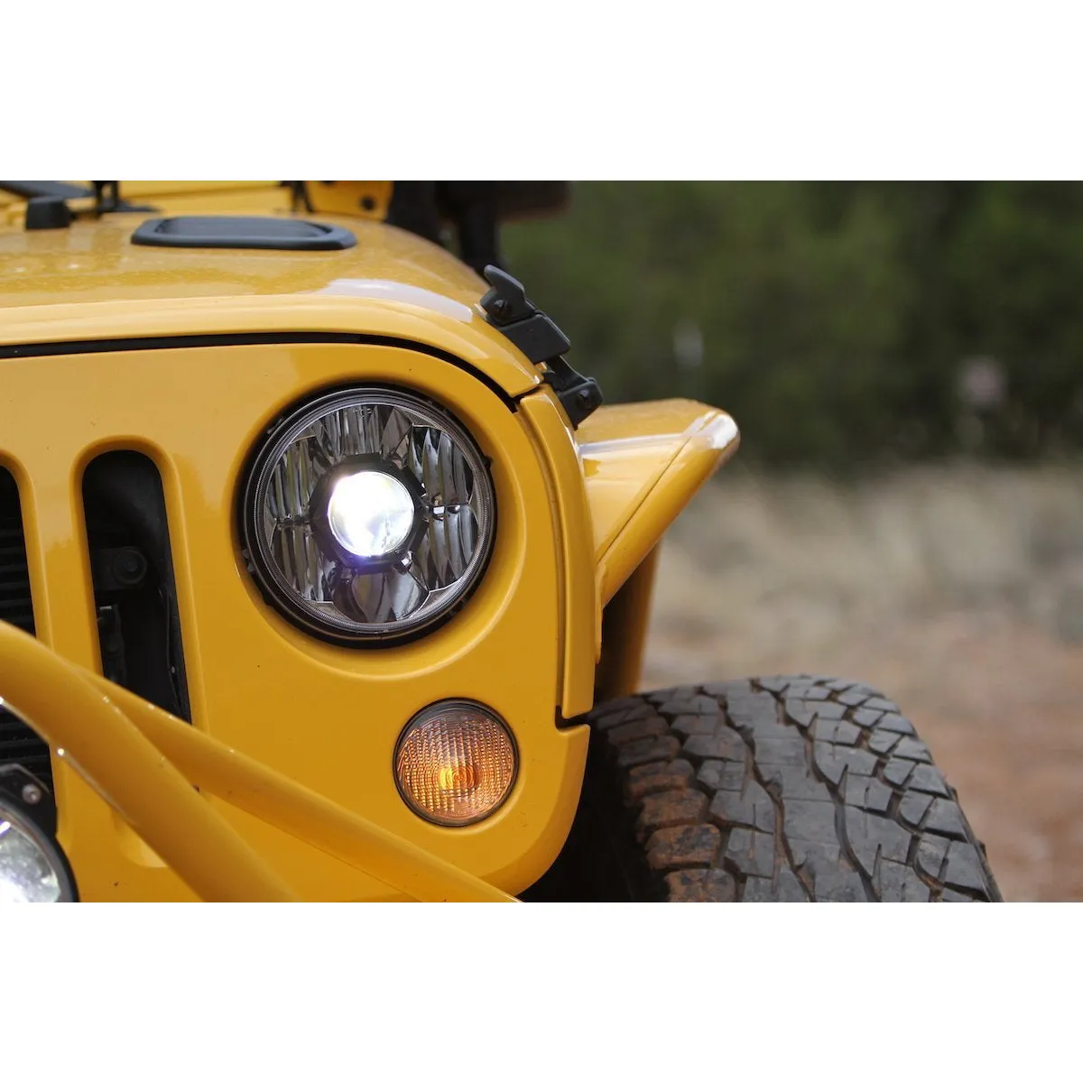 Gravity® LED Pro 7" Headlight for Jeep DOT Compliant