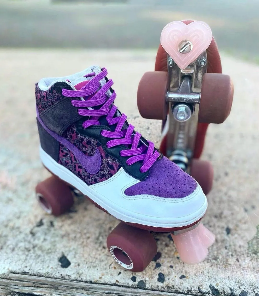 Grindstone Heartstopper Bolt On Toe Stops - BB Pink
