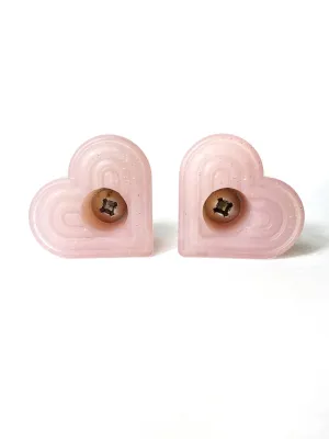 Grindstone Heartstopper Bolt On Toe Stops - BB Pink
