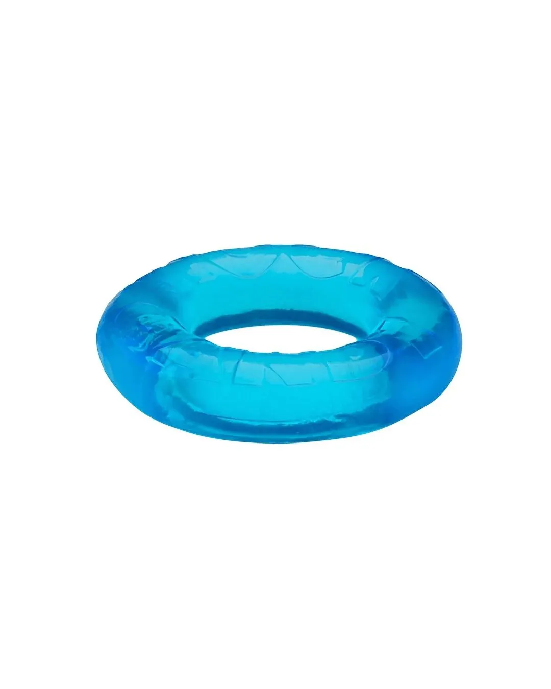 Gummy Ring Stretchy Blue Beginner's Cock Ring