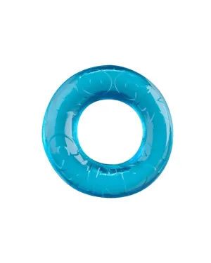 Gummy Ring Stretchy Blue Beginner's Cock Ring