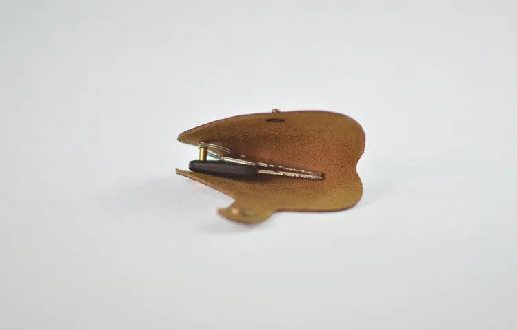 Handmade Genuine Natural Leather Key Holder, Leather Key Organizer, Leather Key Chain E01