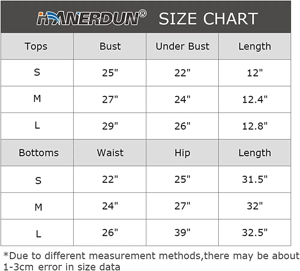 HANERDUN Women Workout Outfits 2 Piece Ribbed Seamless Crop Tank High Waist Leggings