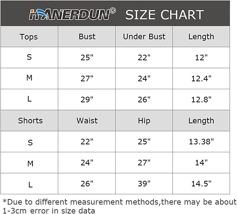 HANERDUN Women Workout Outfits 2 Piece Ribbed Seamless Crop Tank High Waist Leggings